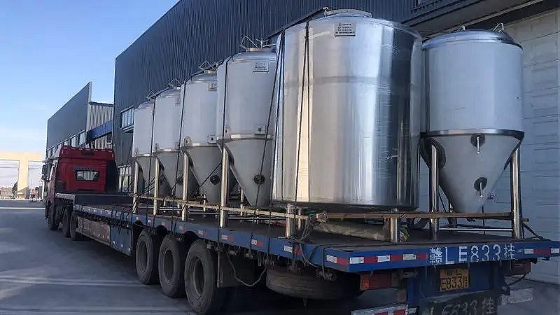 How to transport beer brewing equipment?